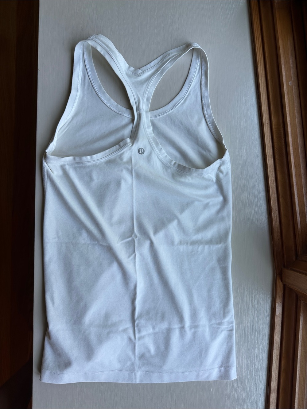 lululemon athletica White Racerback Tank Top